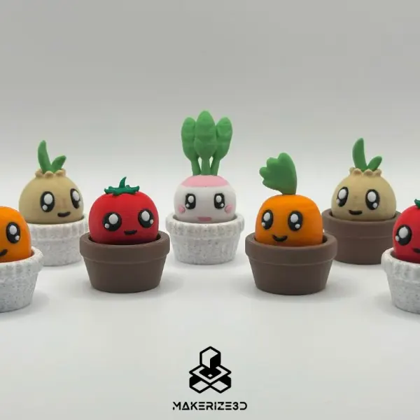 Radish Clicker keychain